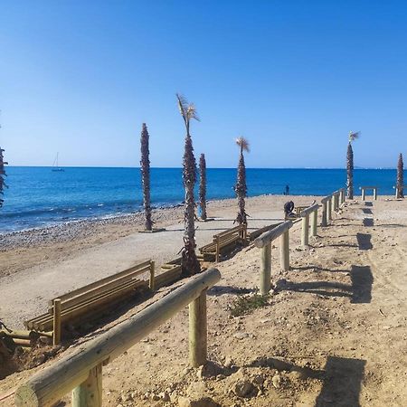 Primera línea de mar con piscina, gimnasio y parking 2 hab y 2 baños Villajoyosa Exterior foto
